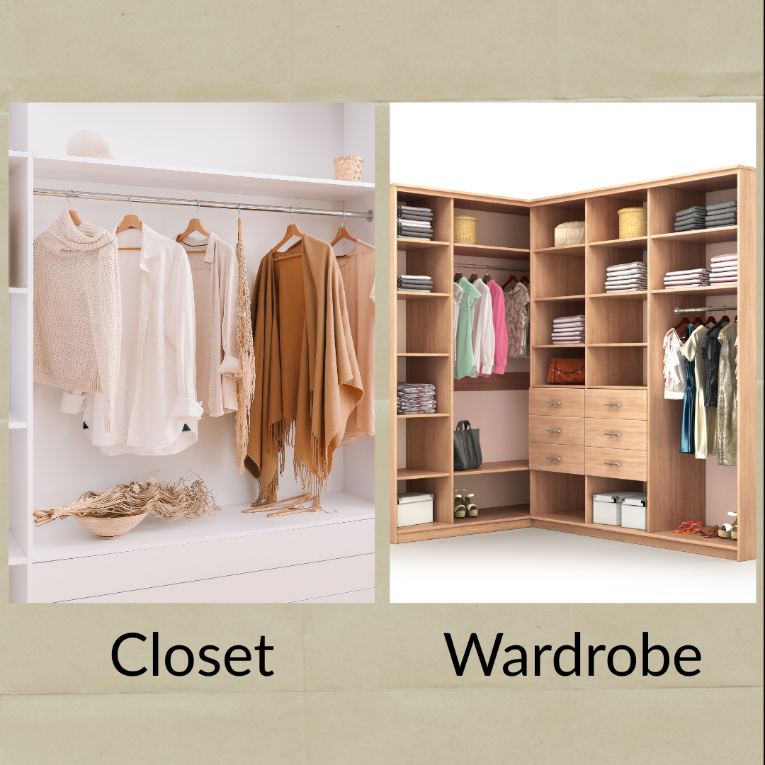 Closet vs. Wardrobe: Understanding the Real-Life Difference ...
